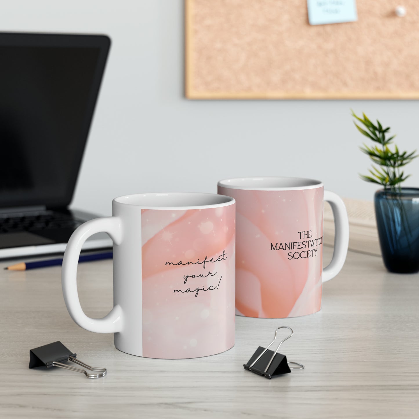 The Manifestation Society Magic Mug (Pink Flamingo)
