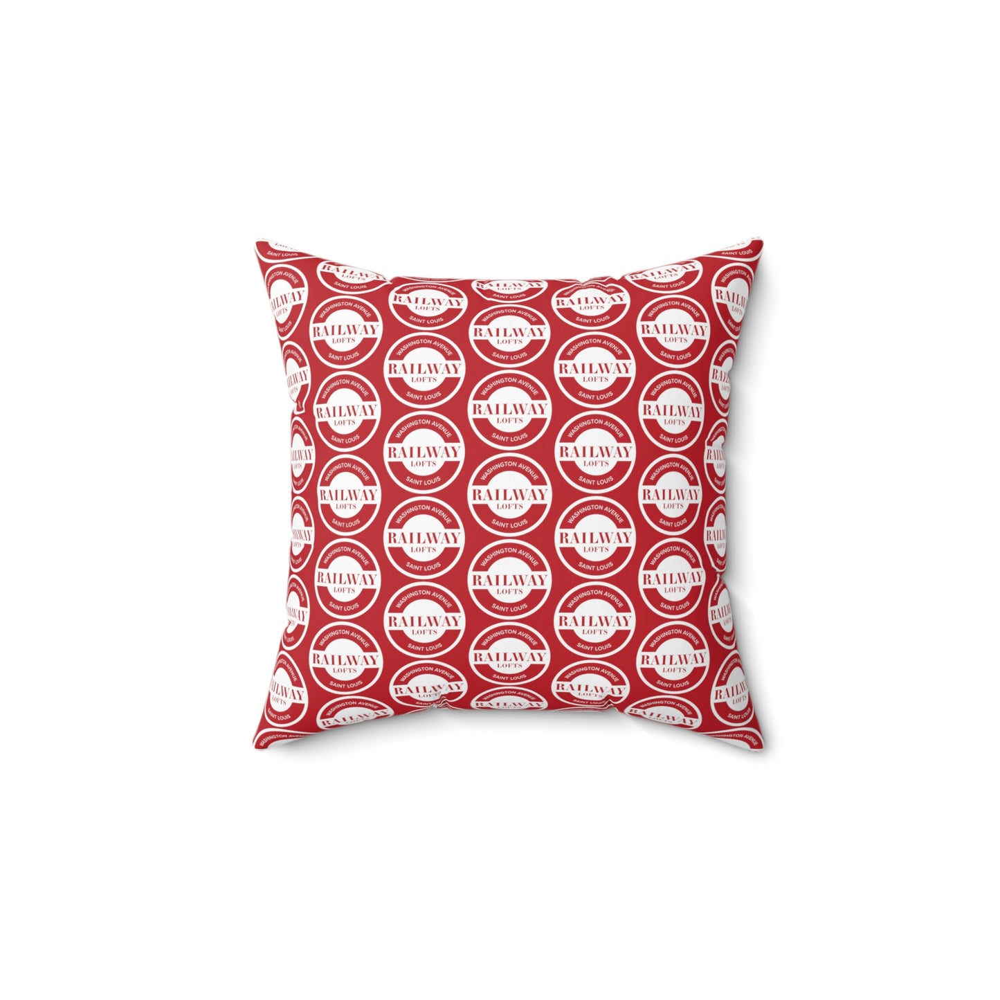 Railway Lofts Throw Pillow