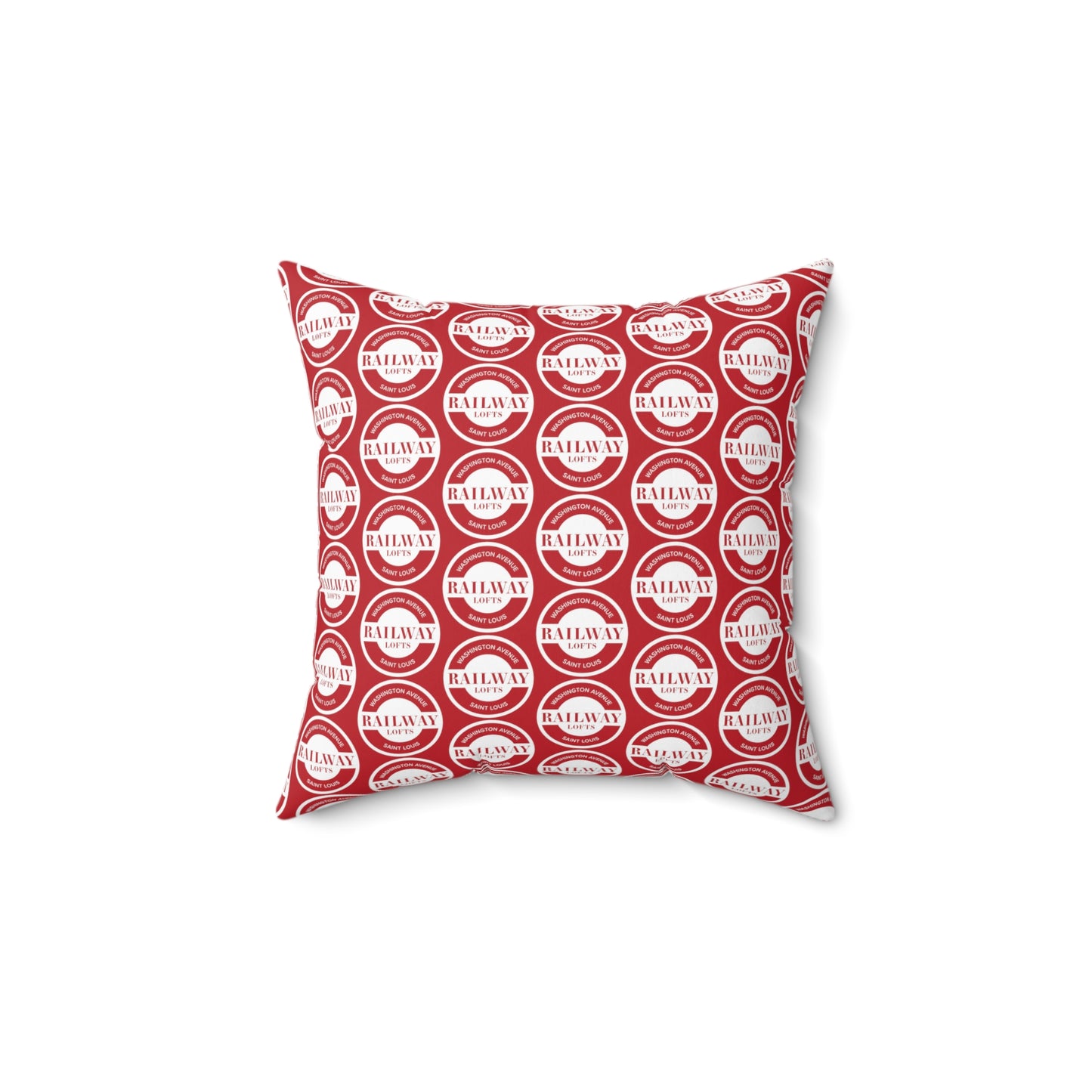 Railway Lofts Throw Pillow