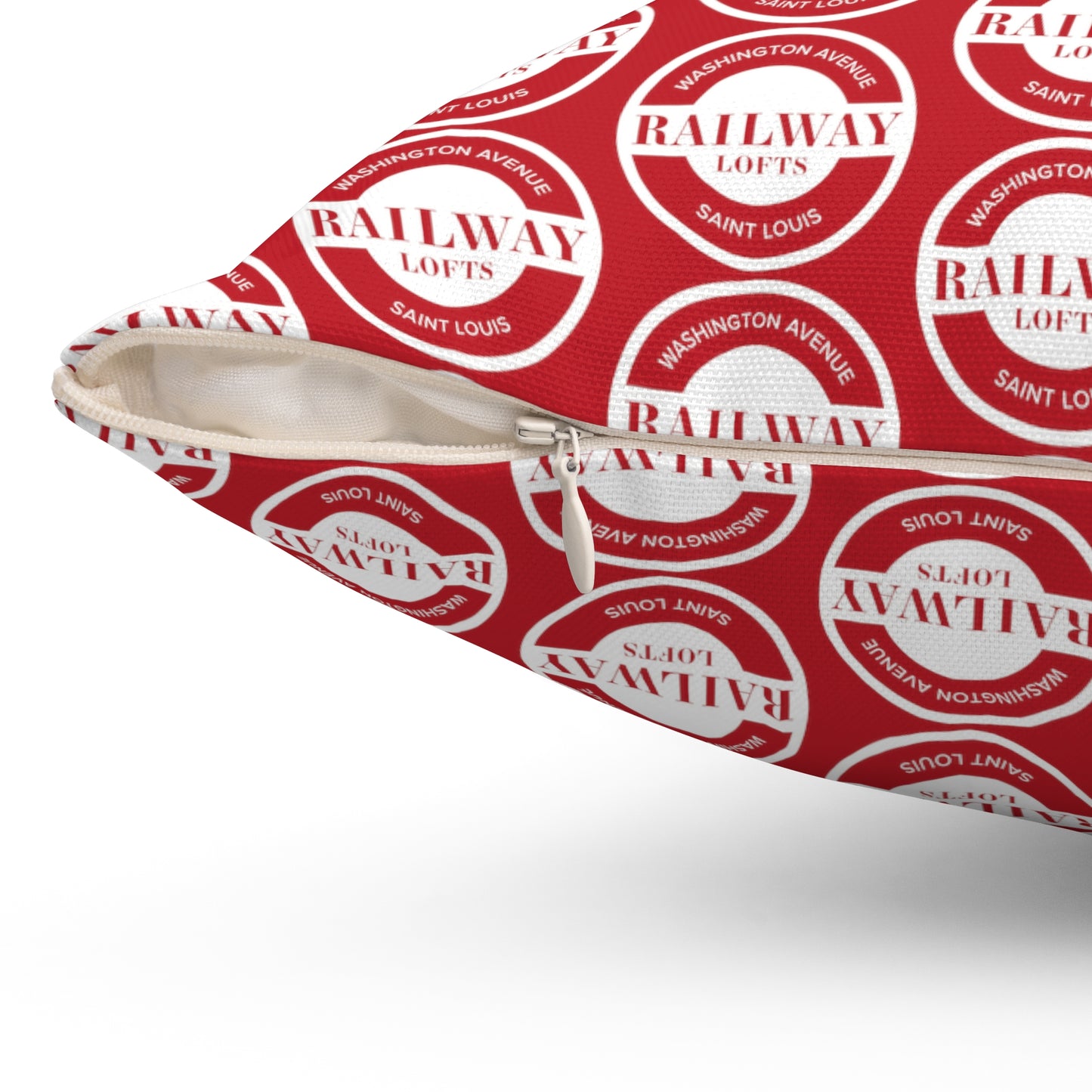 Railway Lofts Throw Pillow