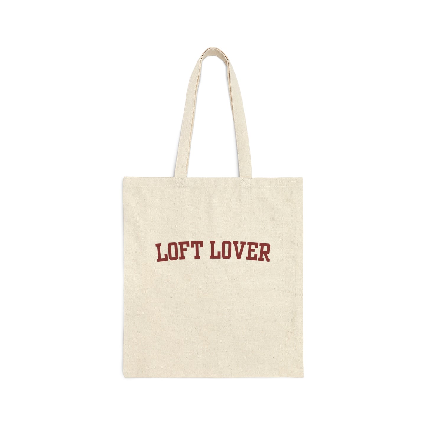 Canvas Tote Shopping Bag, Loft Lover