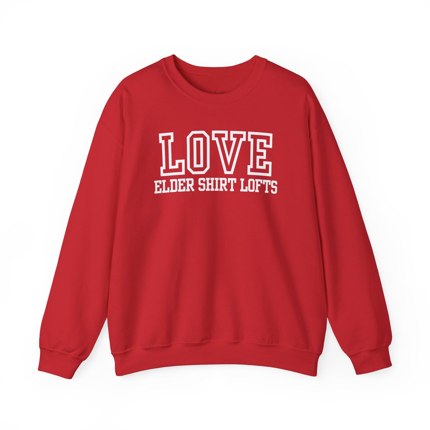 Love Elder Shirt Lofts Varsity Sweatshirt