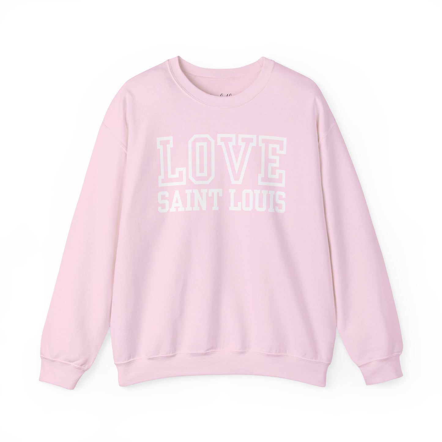 Love Saint Louis Varsity Sweatshirt
