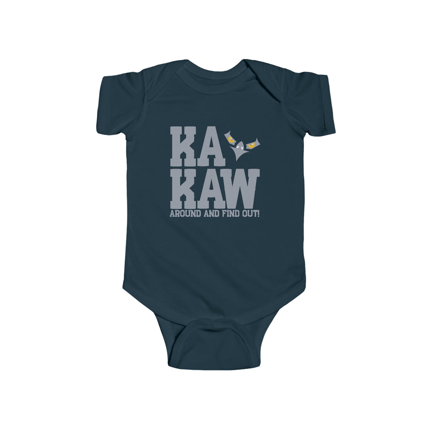St. Louis BattleHawks KaKaw Around and Find Out Baby Onsie