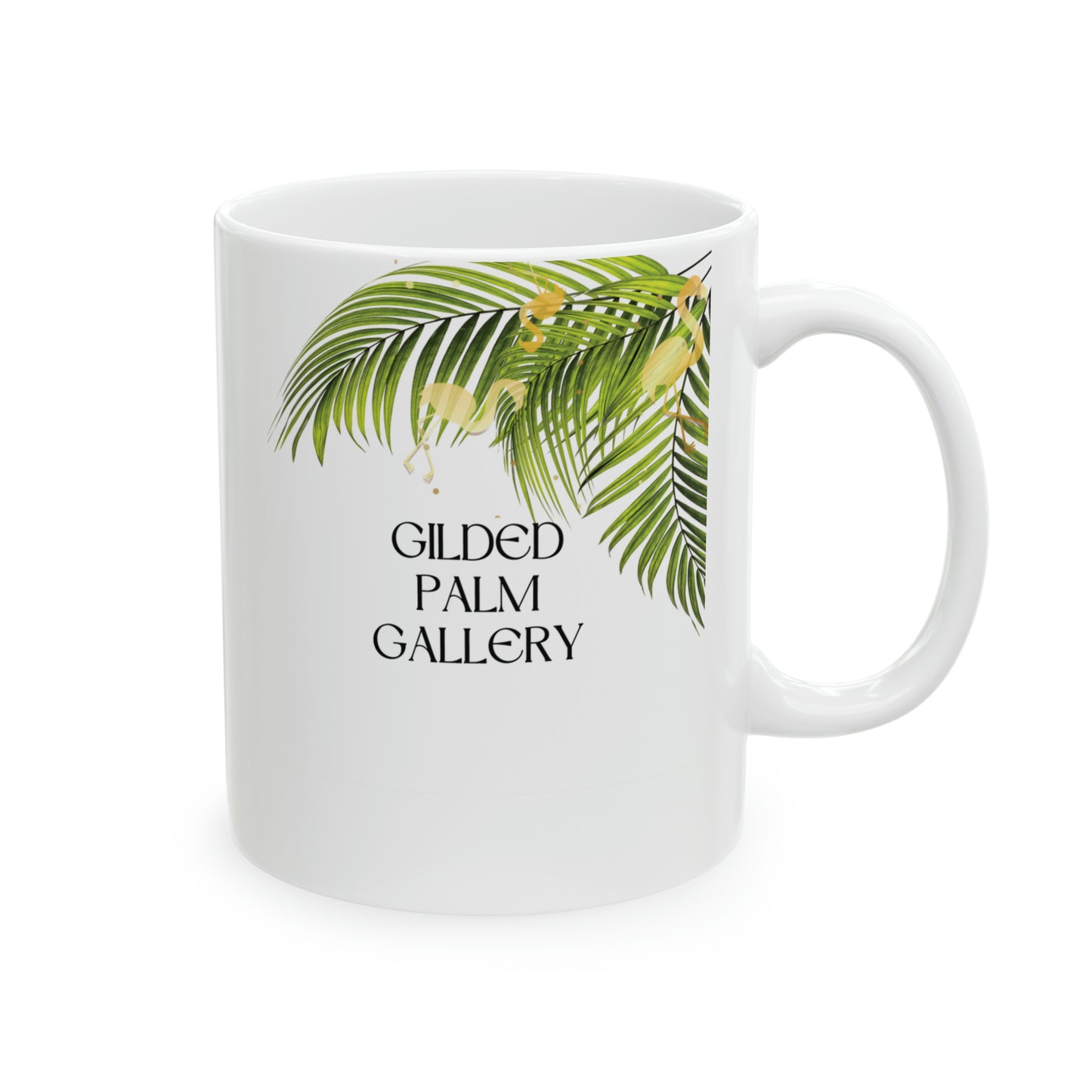 Gilded Palm Gallery Mug