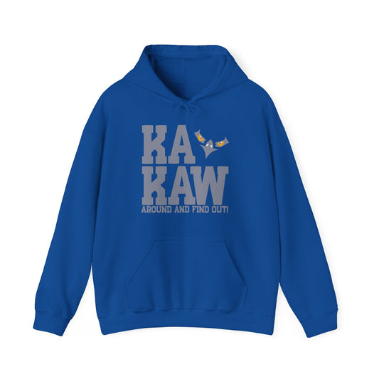 Battlehawks Hoodie Hooded Sweatshirt KAKAW Around and Find Out