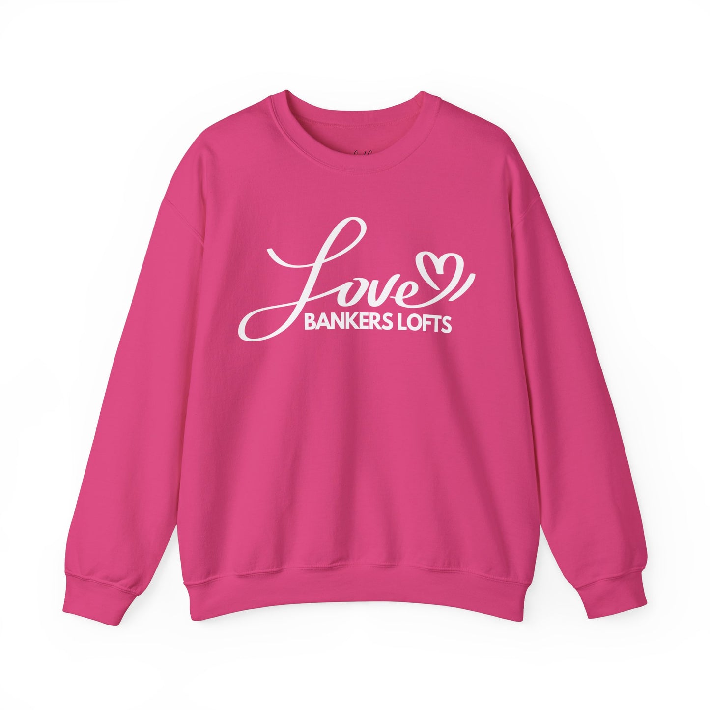 Love Bankers Lofts Script Sweatshirt