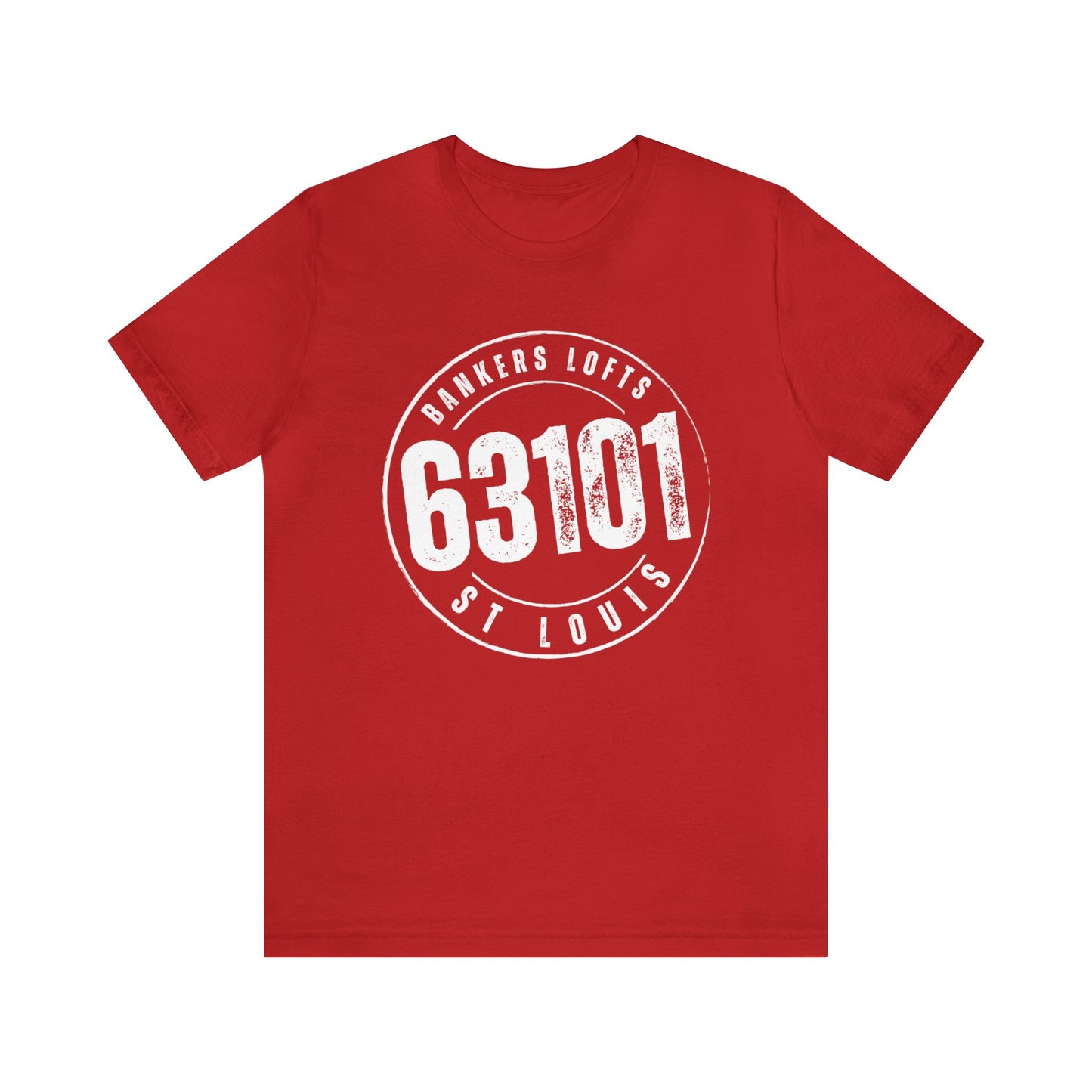 63101 Bankers Lofts St. Louis Tee (White Graphic)