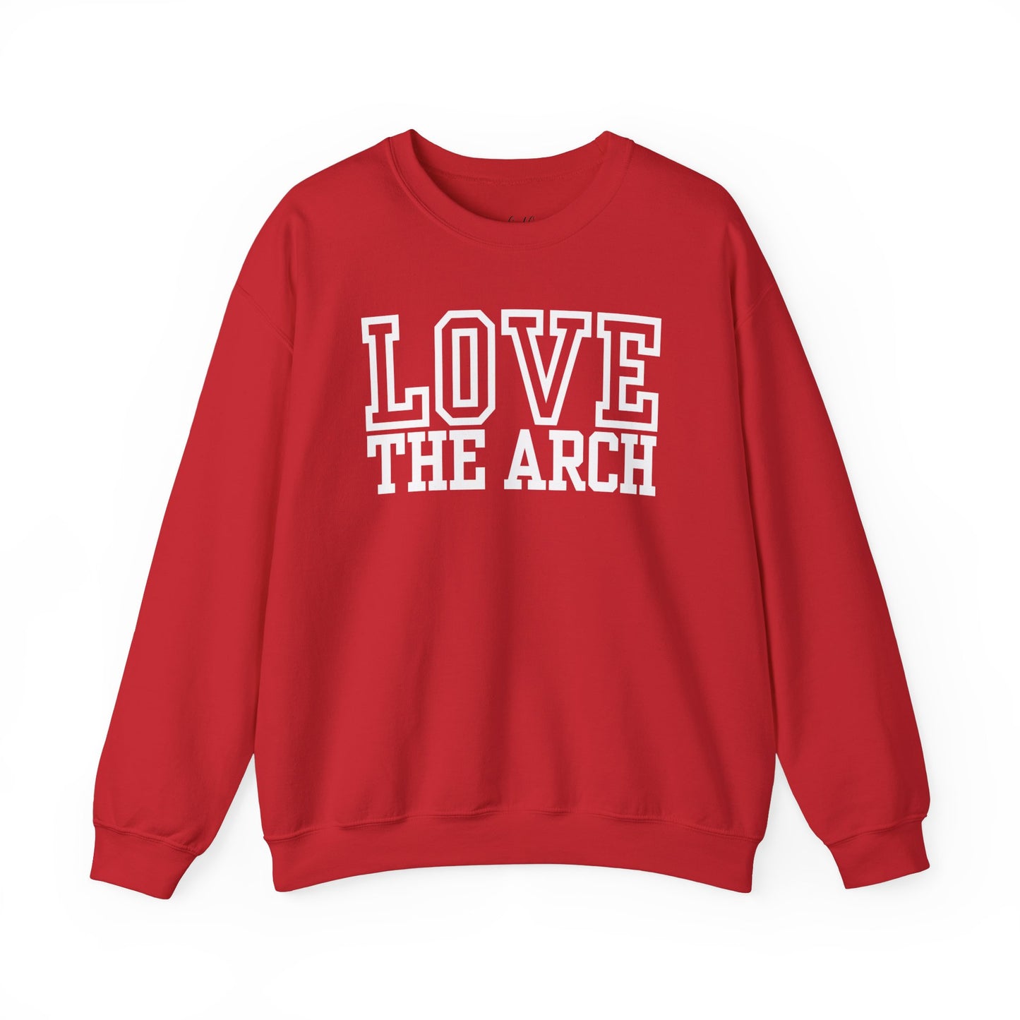 Love the Arch Varsity Sweatshirt